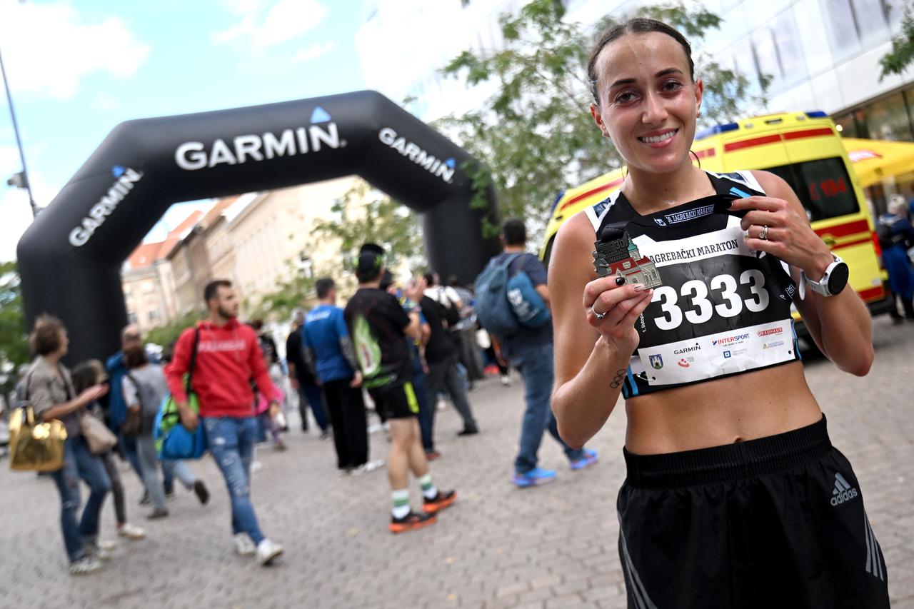 Zagreb: Cilj Garmin 10k utrke u sklopu 30. Zagrebačkog maratona