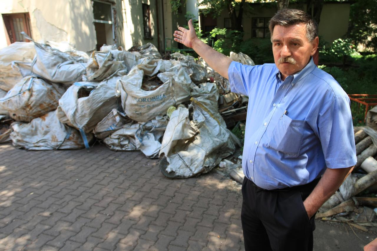 Osijek: Obilazak unutrašnjosti tvornice Drava International nakon eksplozije 