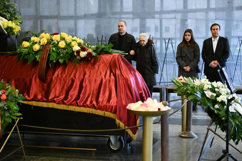 Sprovod Silvije Luks Kalogjera na Zagrebačkom krematoriju