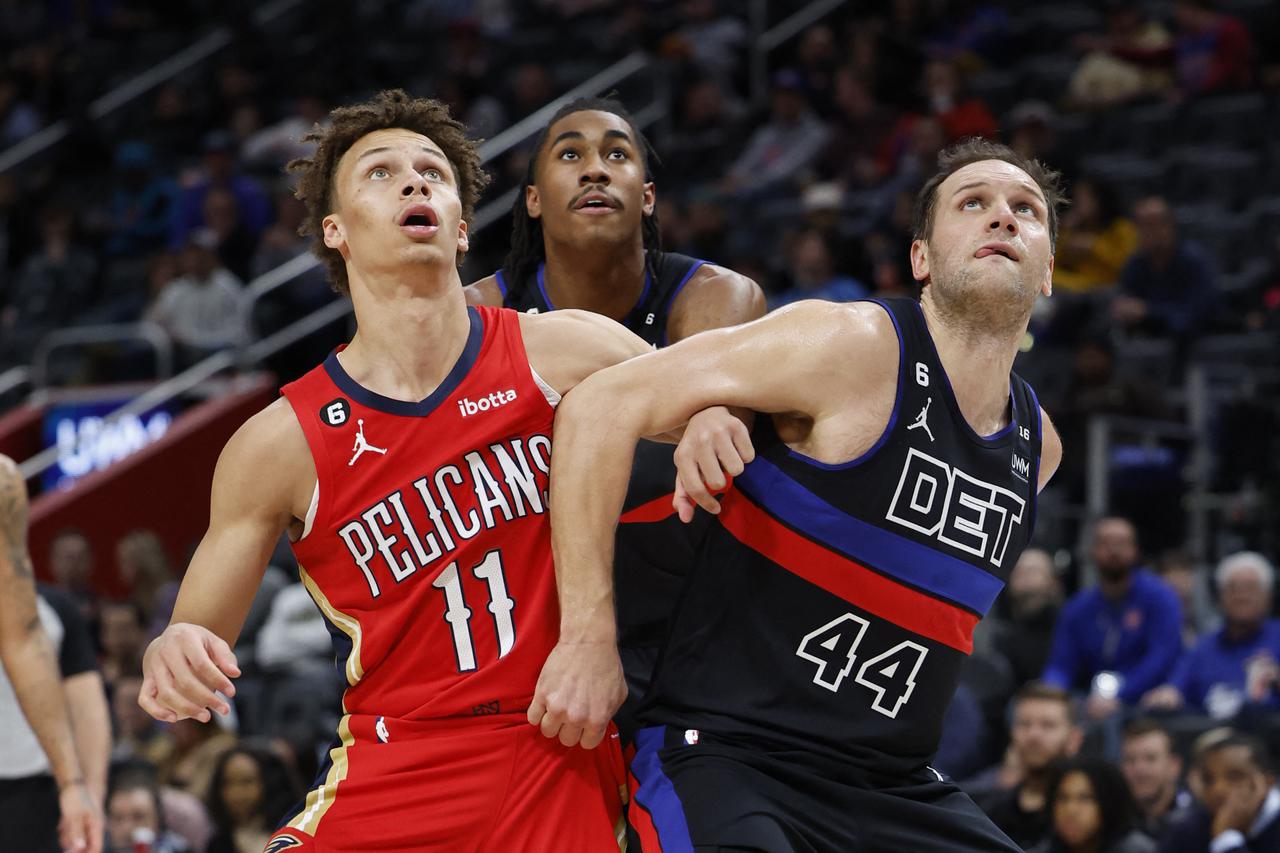 NBA: New Orleans Pelicans at Detroit Pistons
