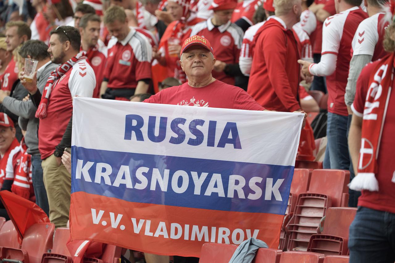 Soccer EURO 2020 preliminary round / Russia - Denmark 1: 4