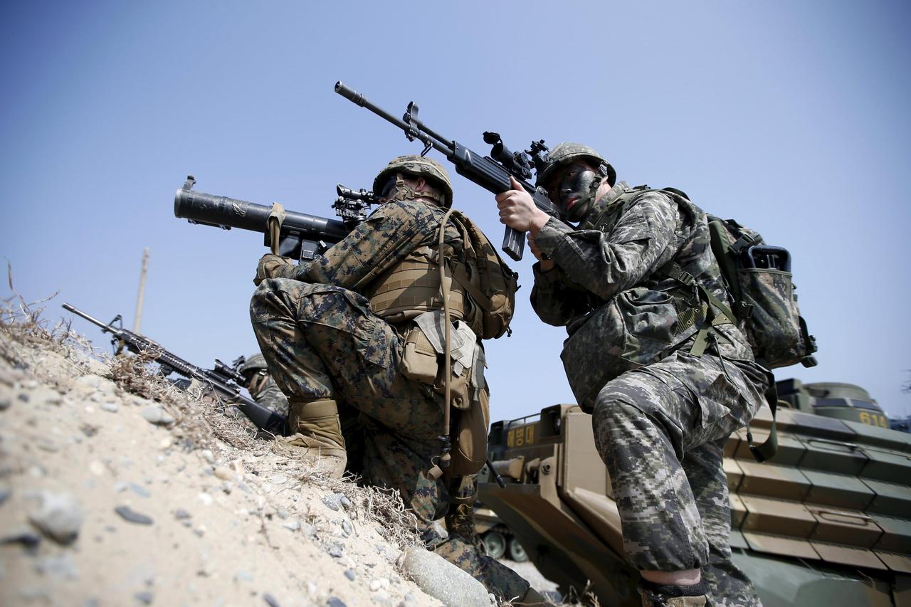 Južna Koreja SAD vojska