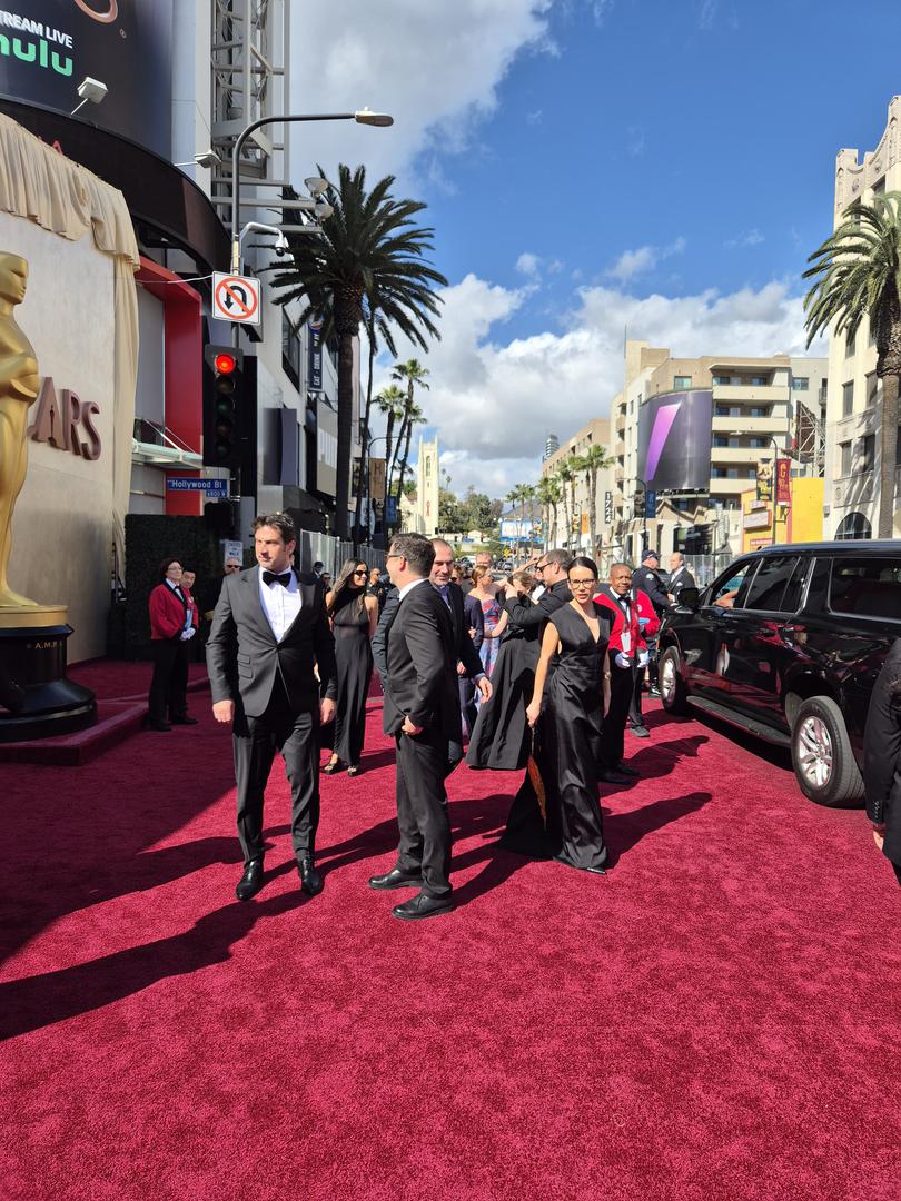 Hrvatska delegacija stiže na crveni tepih pred Dolby Theatre u Los Angelesu