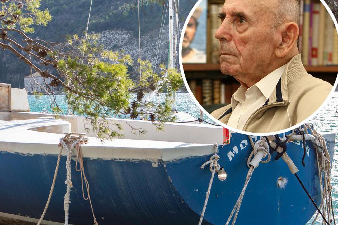 Jedrenjak “Modra lasta” i Joža Horvat