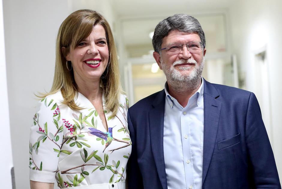 Biljana Borzan i Tonino Picula