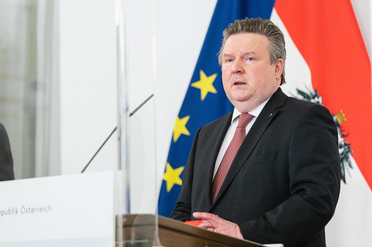 AUT, Bundesregierung, Pressekonferenz Corona-Massnahmen