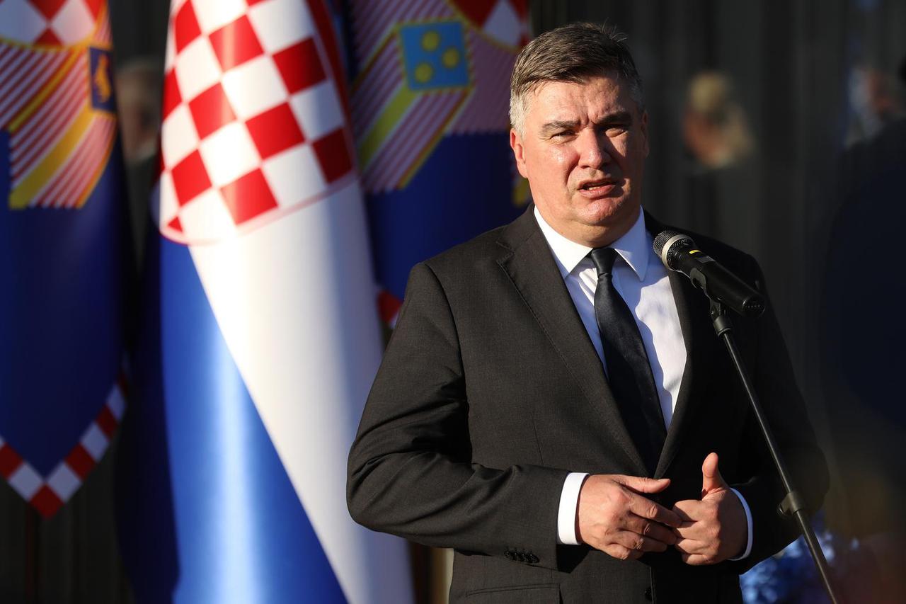 Zagreb: Predsjednik Milanović uručio odlikovanja povodom Dana policije