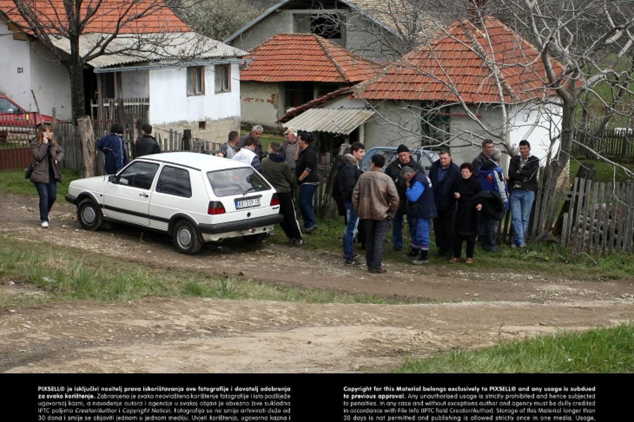 '09.04.2013., Velika Ivanca, Srbija - U mjestu nedaleko Mladenovca u Srbiji Ljubisa Bogdanovic u jutarnjim satima ubio je trinaestero ljudi, sestero muskih, setero zena i jedno dvogodisnje dijete. Nij