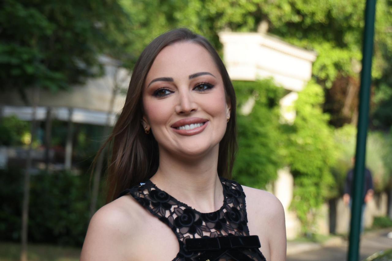 Beograd: Aleksandra Prijović na proslavi rođendna sina Uroša Živkovića