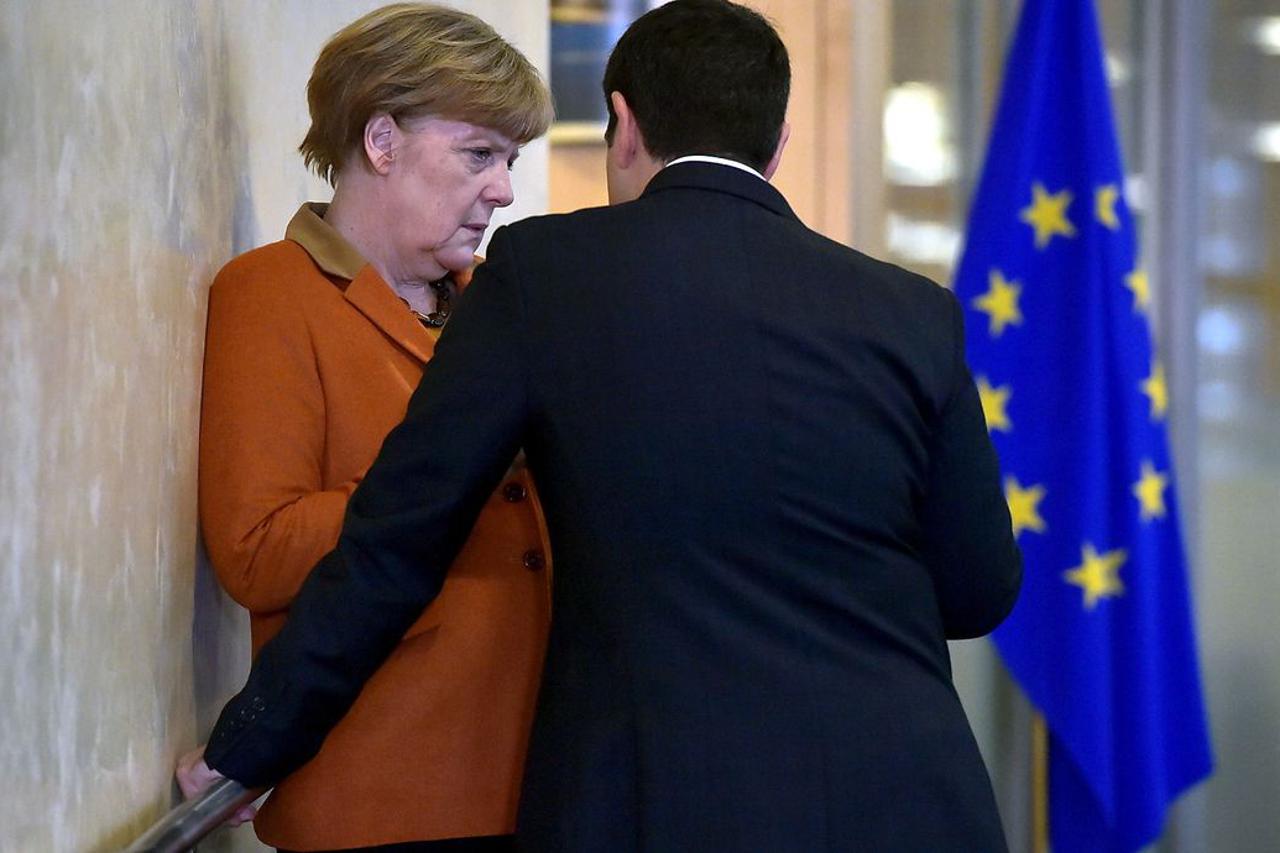 Merkel i Tsipras