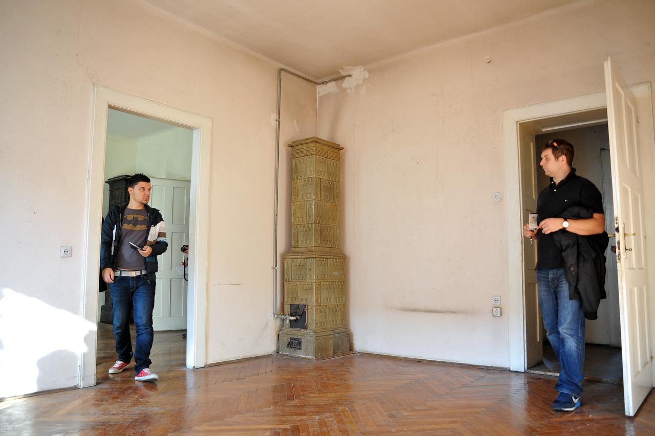 18.09.2014., Tomasiceva 6, Zagreb - Stan koji drzava daje u najam. Photo: Nina Djurdjevic/PIXSELL