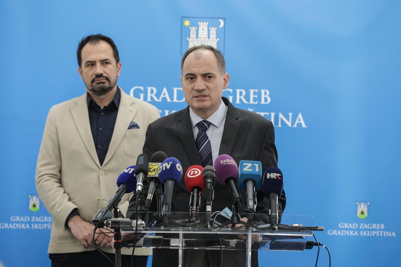 Zagreb: Peternel i Dobrović održali konferenciju za medije