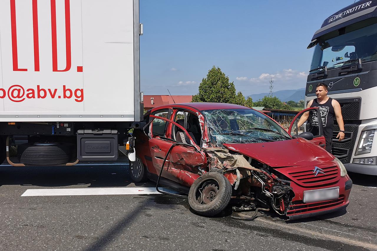 Prometna nesreća na autocesti Zagreb - Bregana