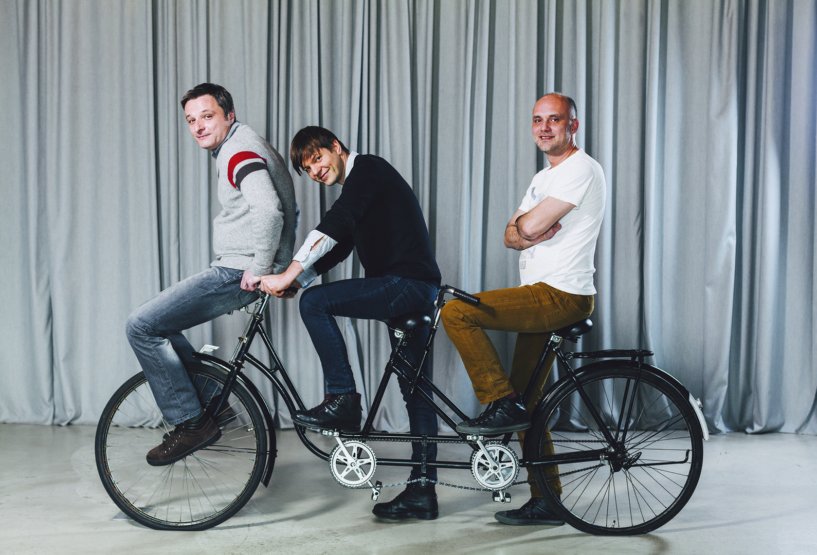 Kreativni direktori agencije Siniša Waldinger,  Bruketa i Nikola Žinić 