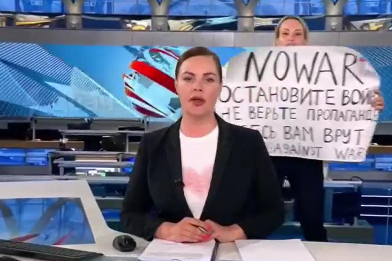 prosvjed novinarke