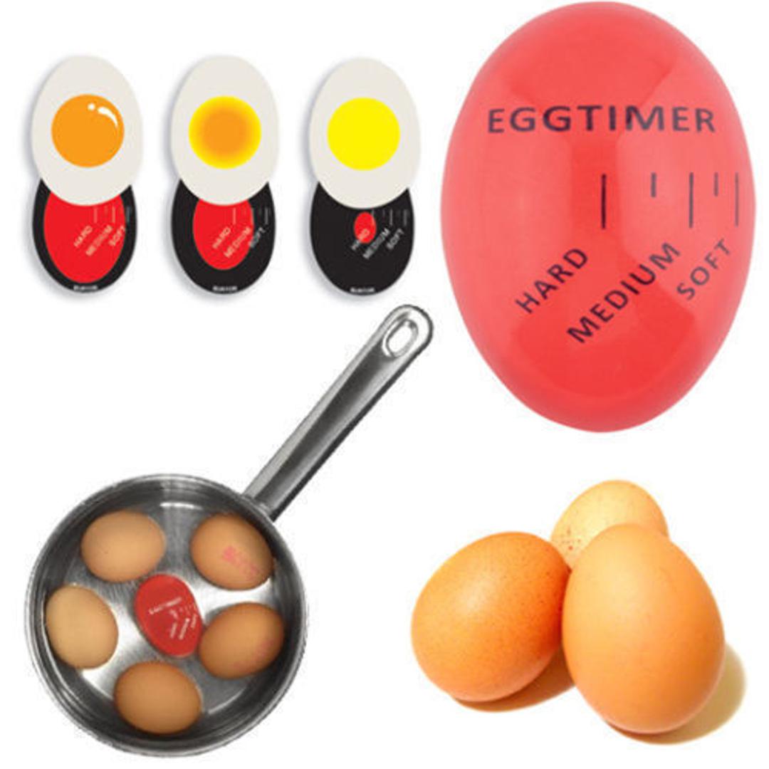 Timer za kuhanje jaja - Ako vam se čini kako nikako ne možete odrediti koliko je vremena potrebno da dobijete tvrdo kuhano jaje, najjednostavnije je da se ne živcirate već da s jajima u vodu ubacite i timer koji će vam "javiti" kada je vrijeme da jaja maknete s vatre. 