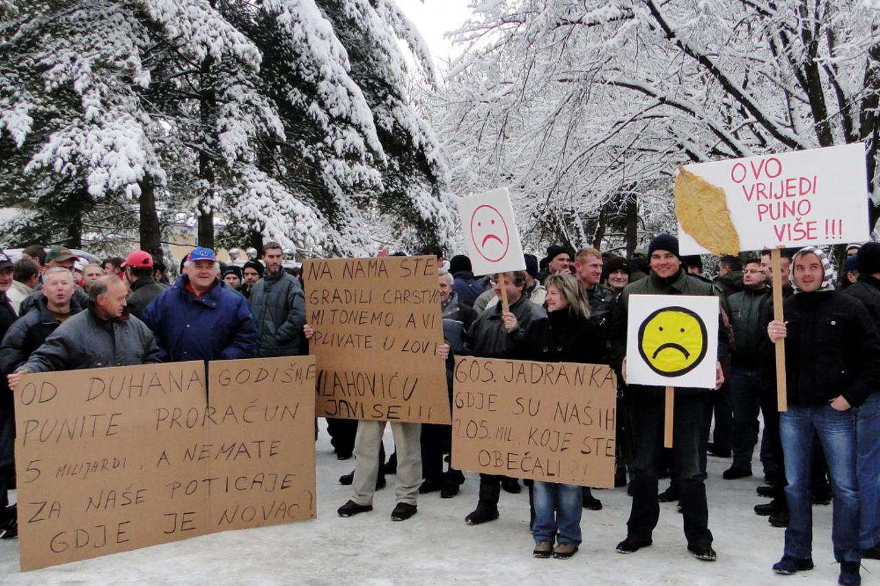 prosvjed proizvođača duhana