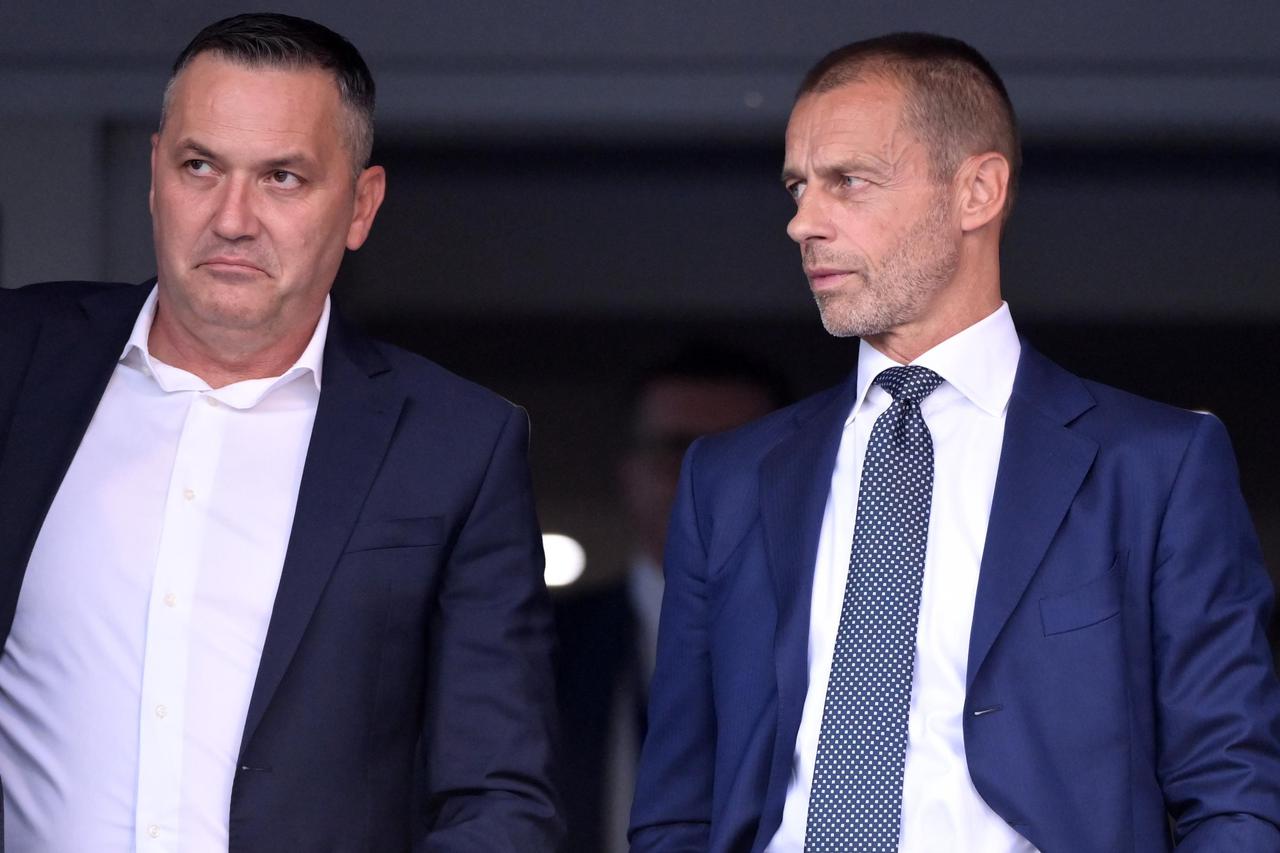 Zagreb: Svečana loža na utakmici Dinamo - Chelsea