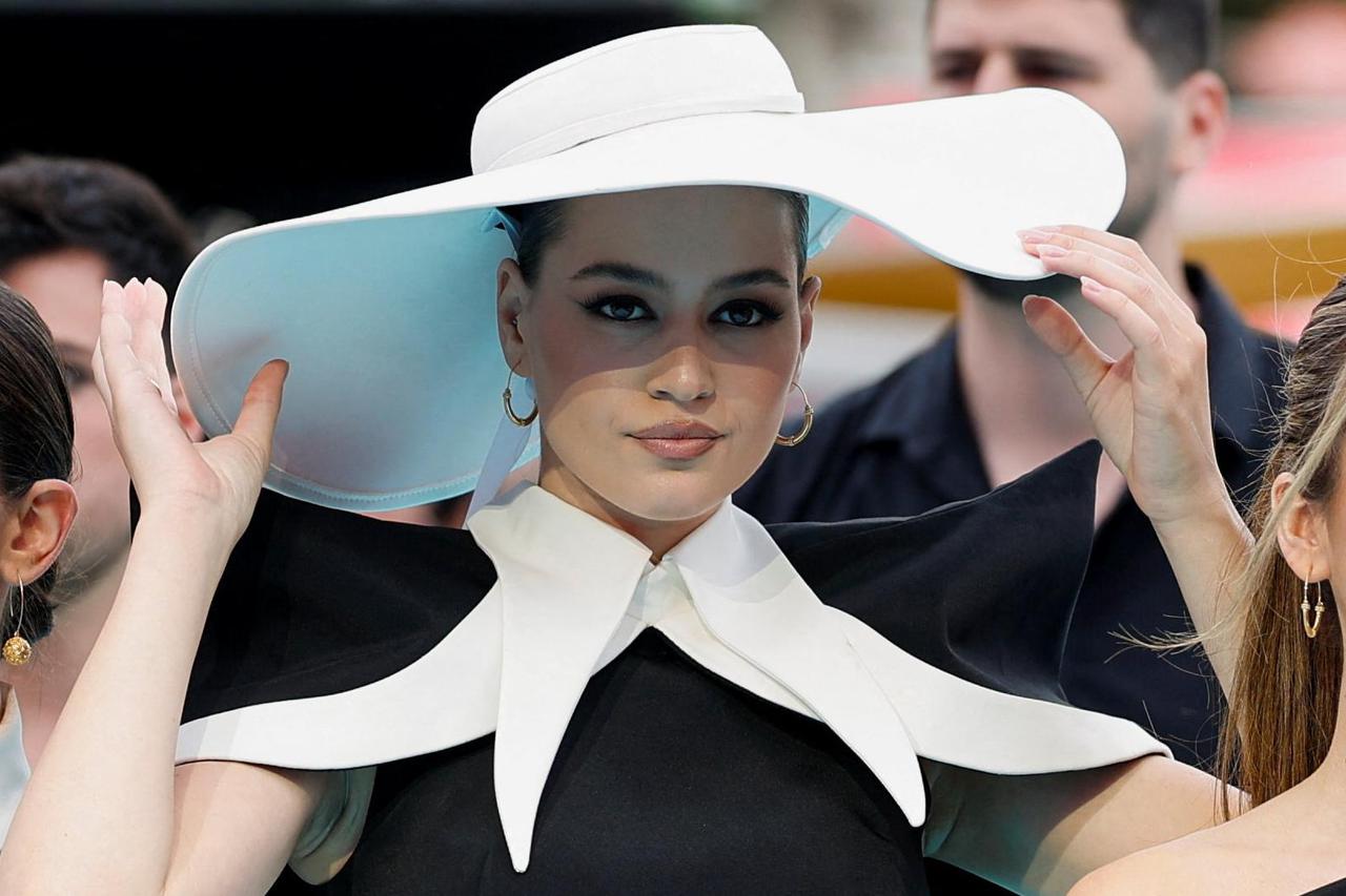 Eurovision Song Contest's 'Turquoise Carpet' event in Vienna