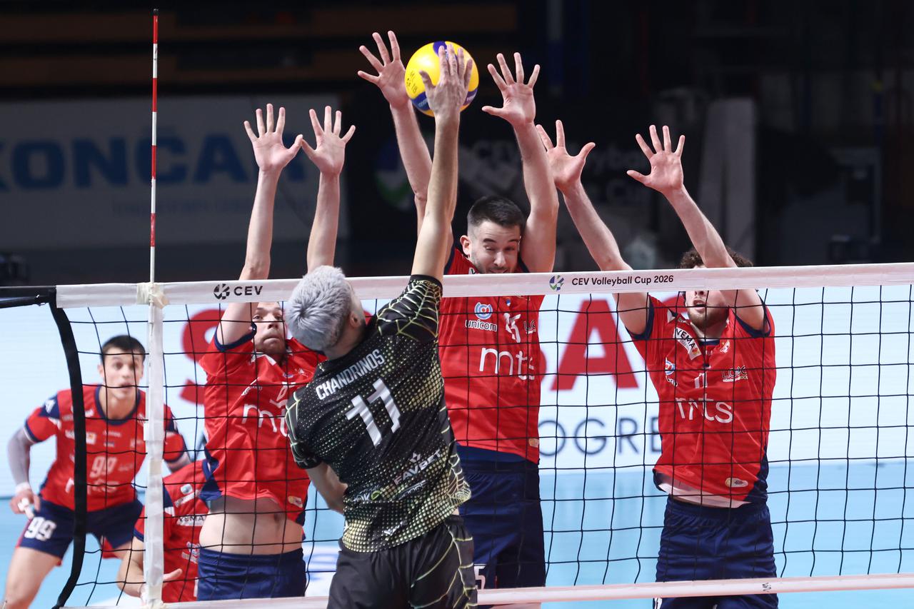 Susret Mladosti i Crvene Zvezde u šesnaestini finala CEV Challenge kupa