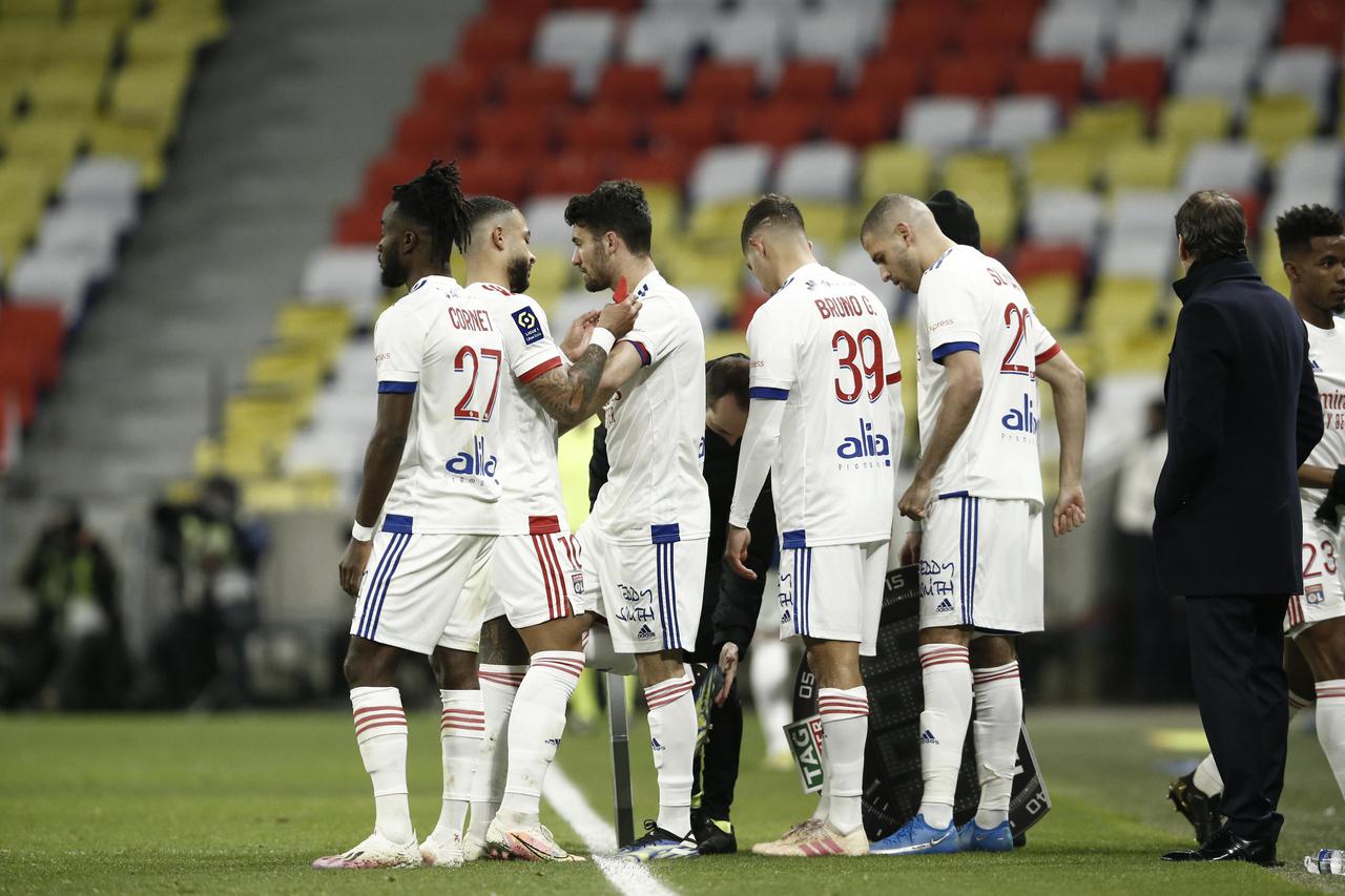FRA, Ligue 1, Olympique Lyon vs Paris Saint Germain