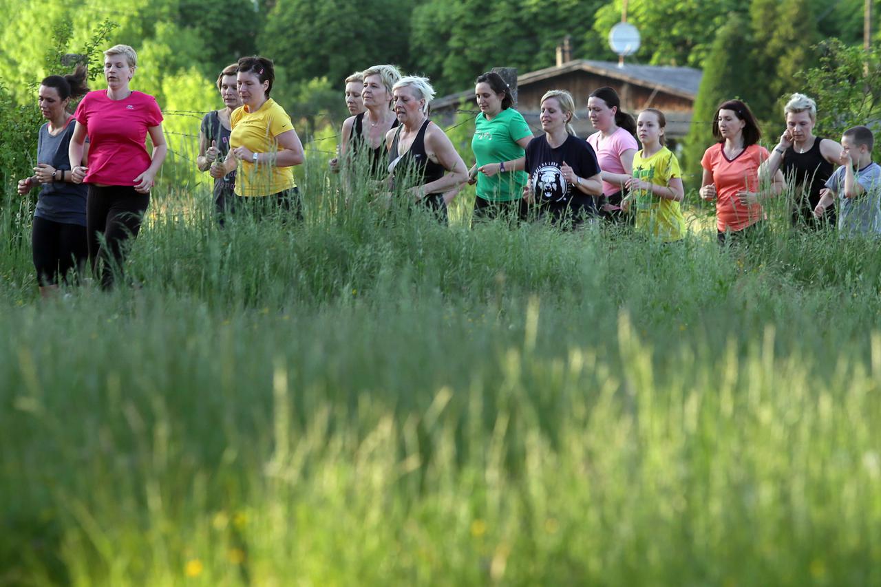 08.05.2015., Zagreb - Vecernjakova skola trcanja. Trening trcanja u Samoboru. Photo: Jurica Galoic/PIXSELL