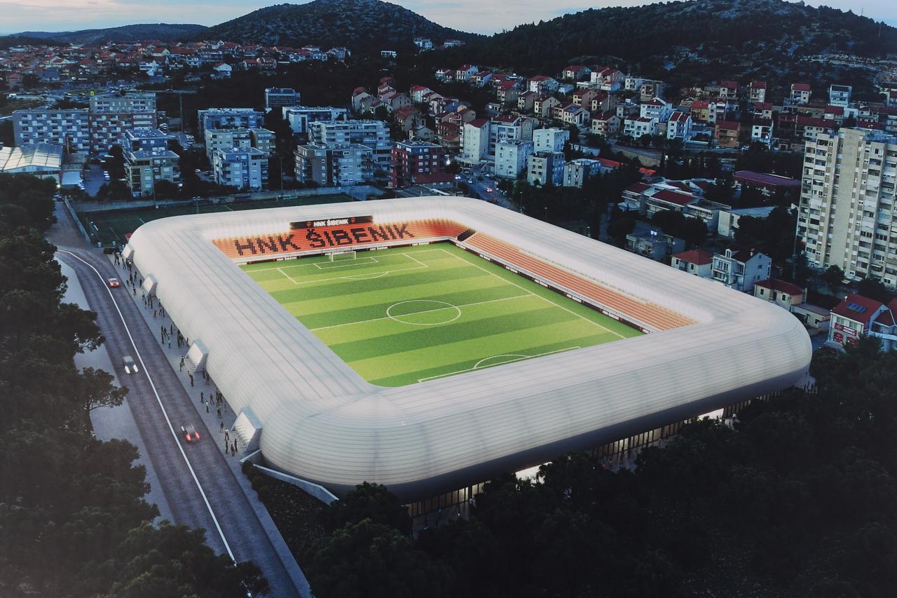 Šibenik: Predstavljanje mega projekta novog stadiona na Šubi?evcu