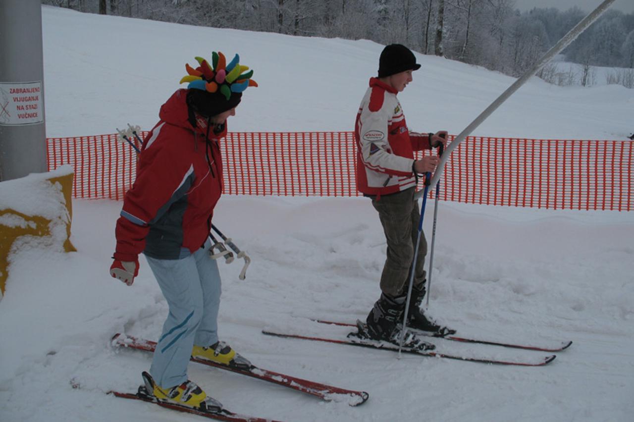 Skijanje na Plitvicama