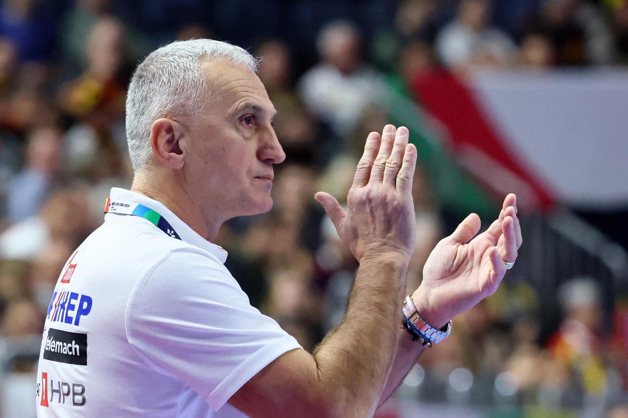 EHF 2024 Men's European Handball Championship - Main Round - France v Croatia