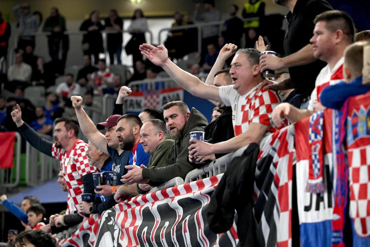 Susret Hrvatske i Španjolske u polufinalu Europskog prvenstva u futsalu