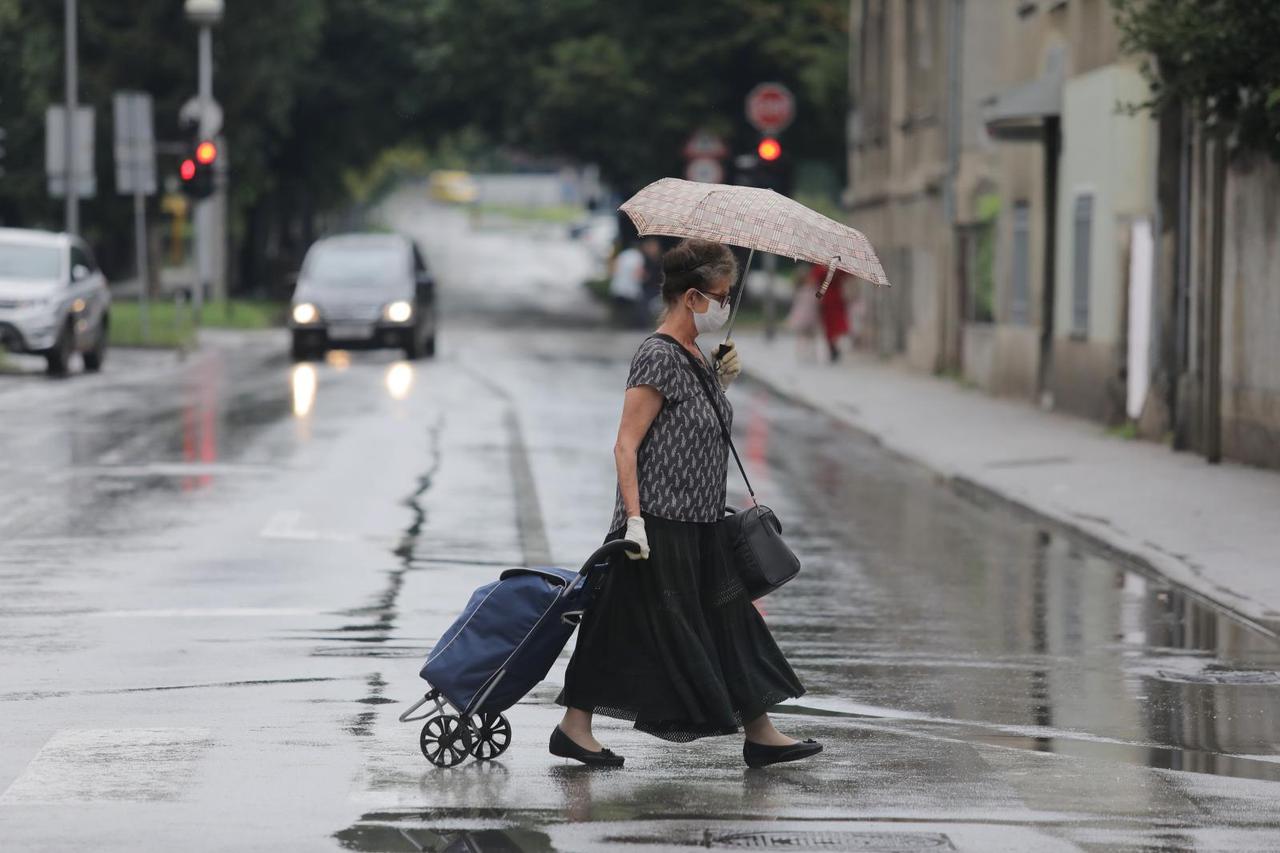 Novi radni tjedan u Zagrebu počeo s kišom