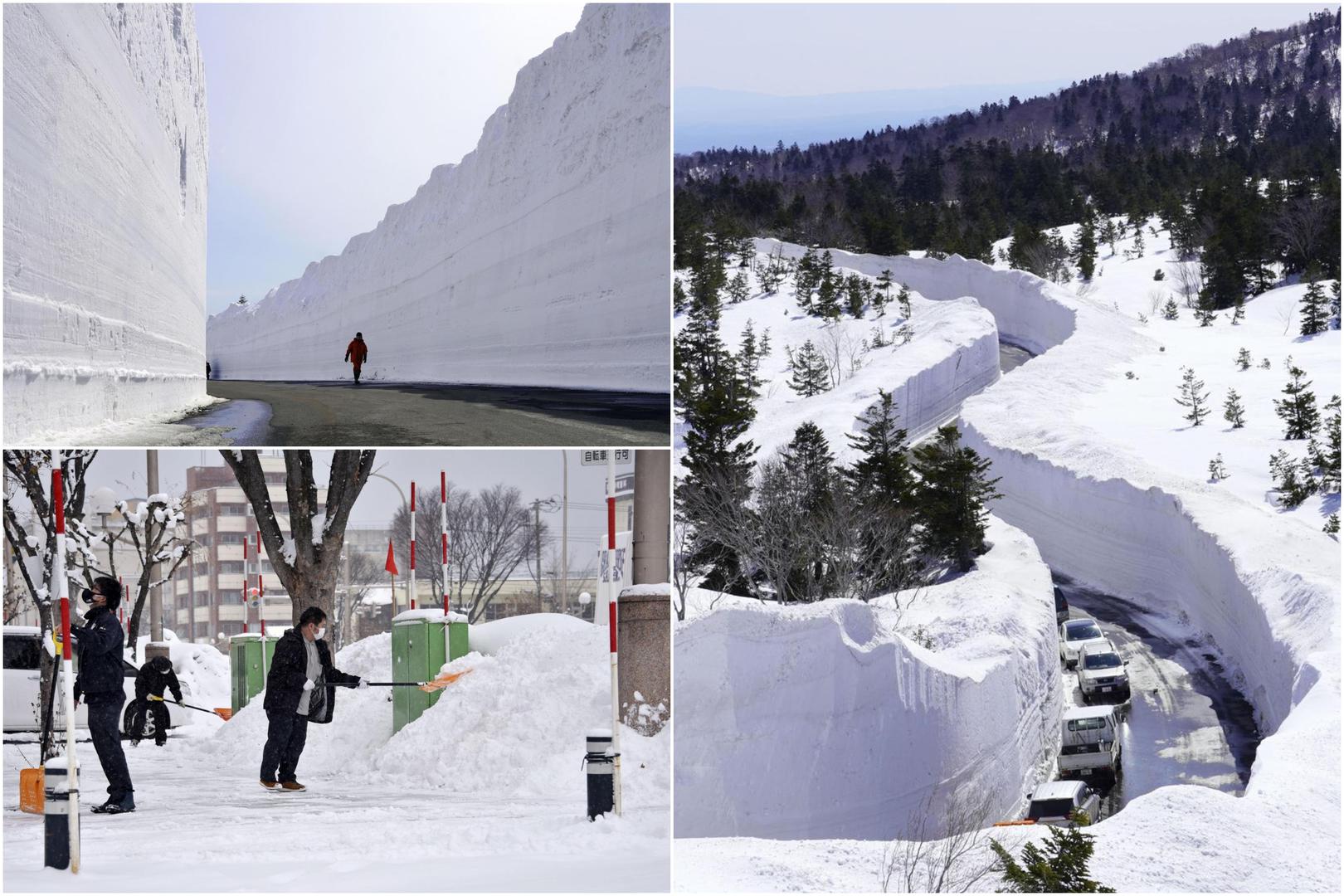 Grad Aomori u Japanu najsnježniji je grad na svijetu, prema AccuWeatheru.