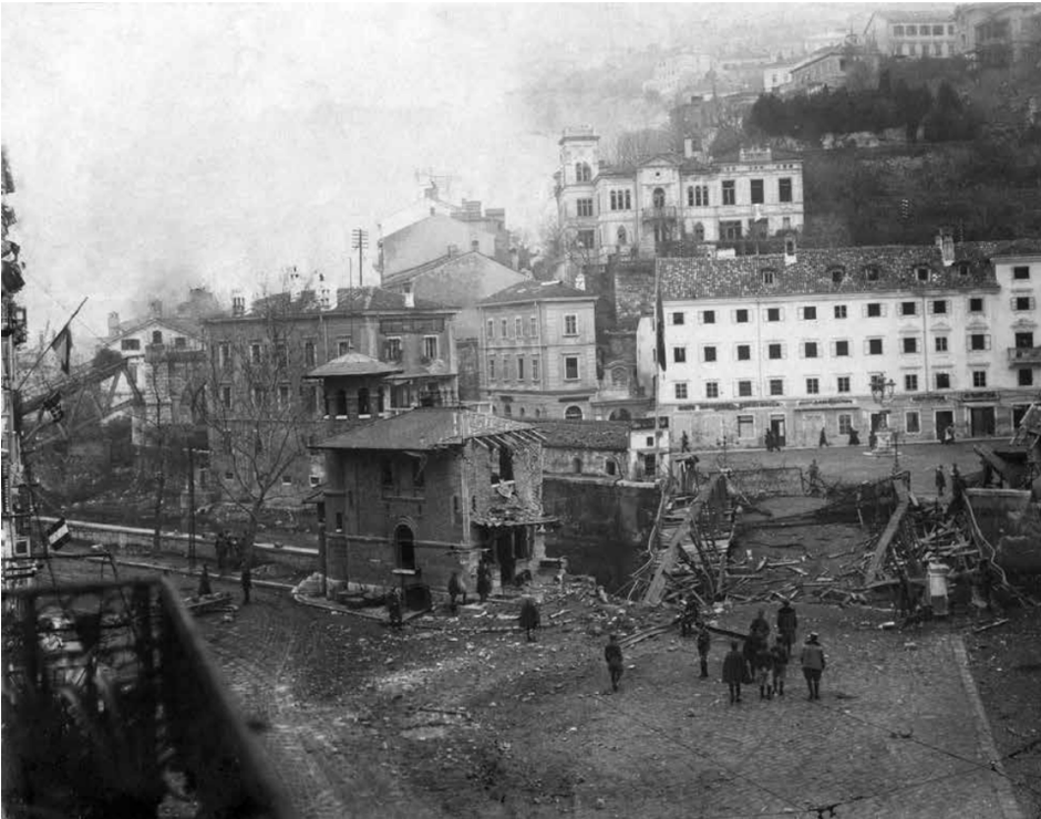 Krvavi božić 1920. godine  D’Annunzijevi vojnici digli su u zrak sve mostove na Rječini na Božić 1920., pred sam njegov pad
