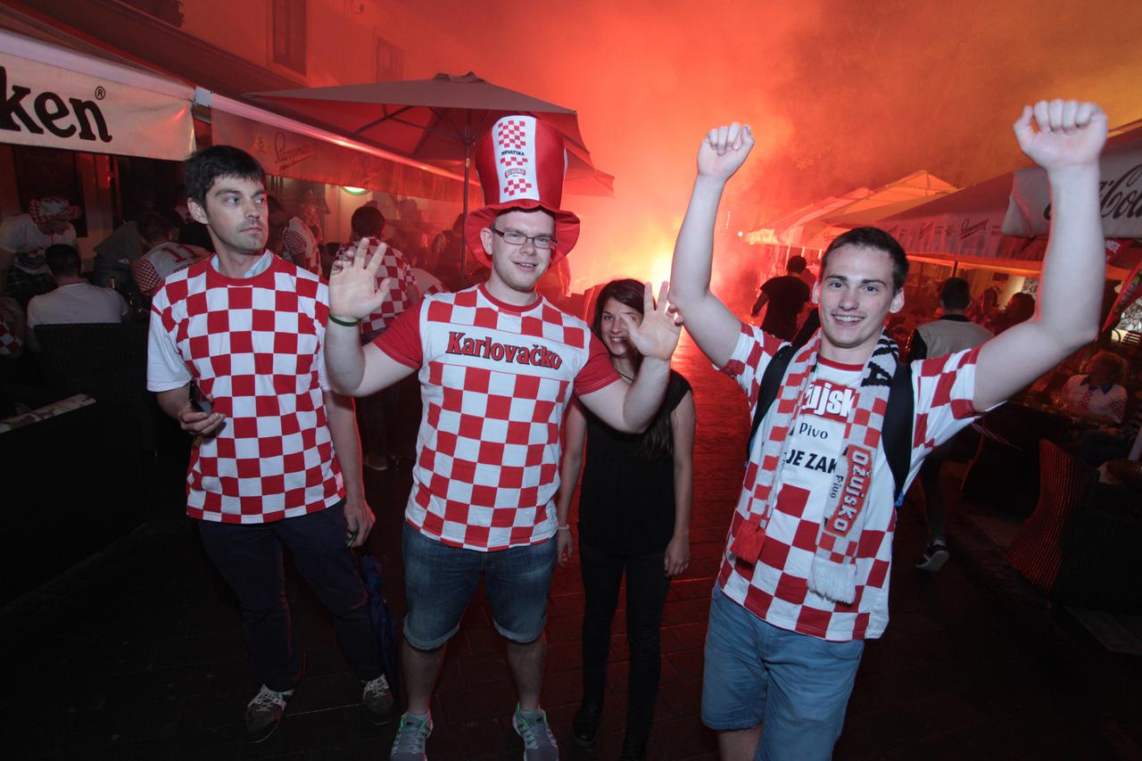 Zagreb navijači