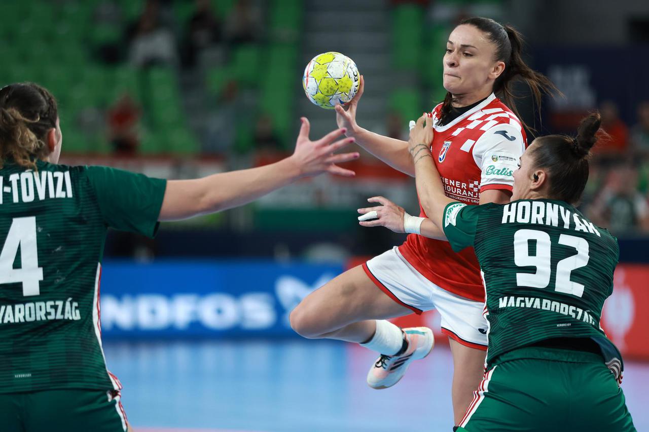 Ljubljana: Europsko prvenstvo rukometašica, grupa A: Hrvatska - Mađarska