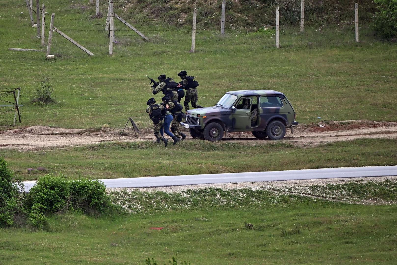 Tijekom vježbe prikazane su procedure u slučaju napada na kontrolnu točku, medicinska evakuacija, blokada i pretraga terena, izviđanje, borba u urbanim područjima te helikopterski desant.