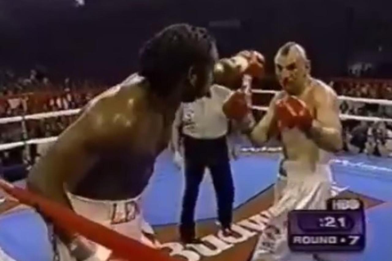 Lennox Lewis i Željko Mavrović