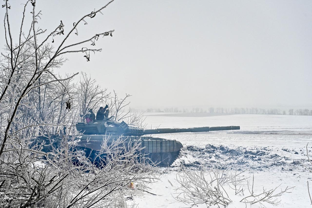 Tankers Conduct Training - Zaporizhzhia Sector