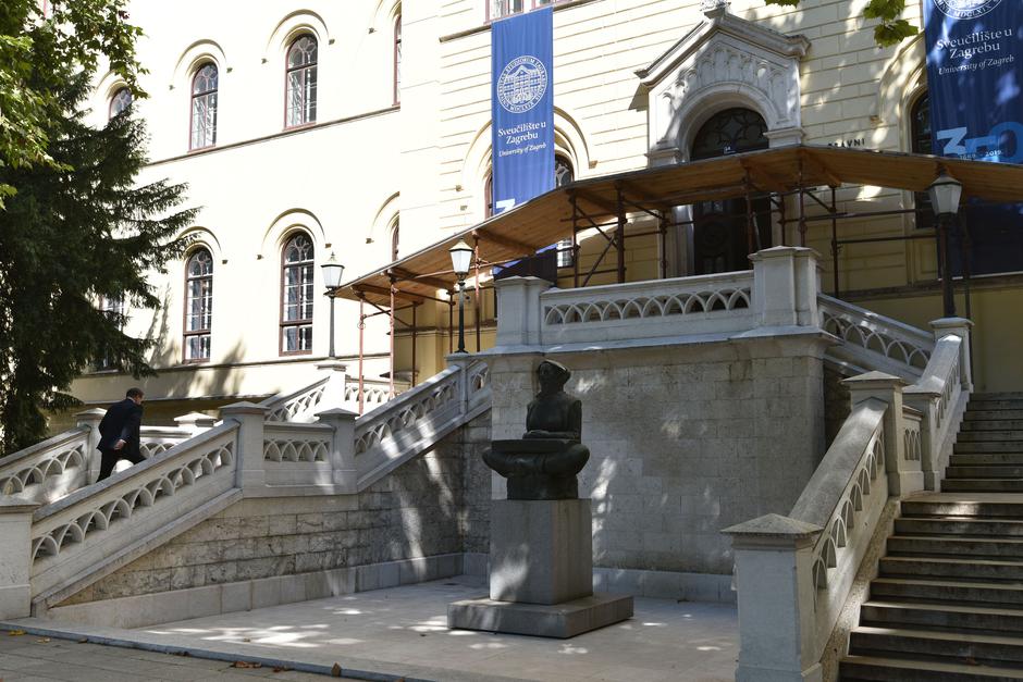 Zagreb: Zgrada Pravnog fakulteta još nije obnovljena za novu školsku godinu