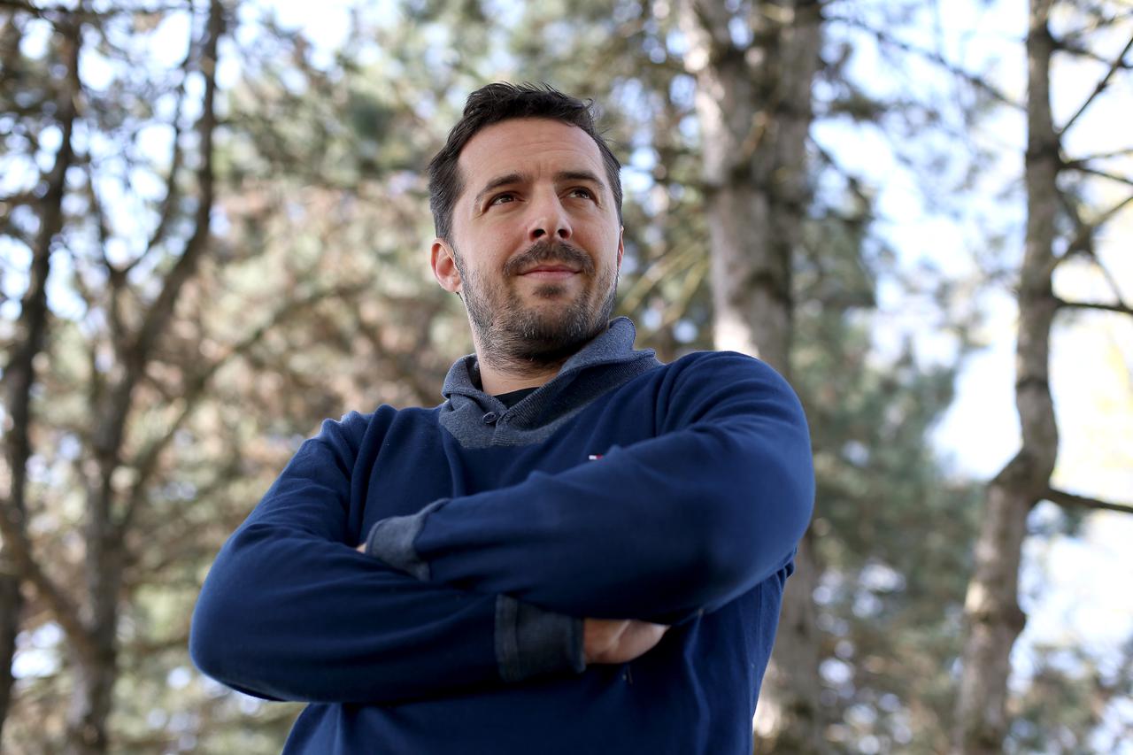 Zagreb: Glumci Pero i Filip Juričić