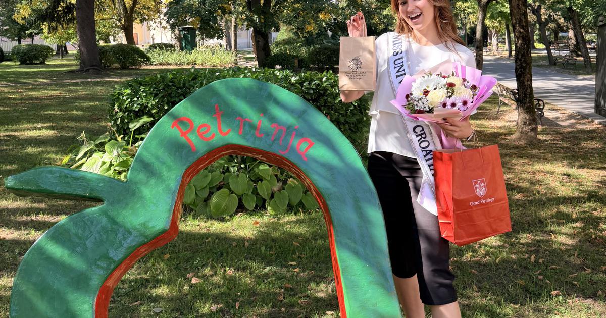 Antea Mršić u Petrinji: susret koji će Miss Universe Hrvatske 2026. dugo pamtiti
