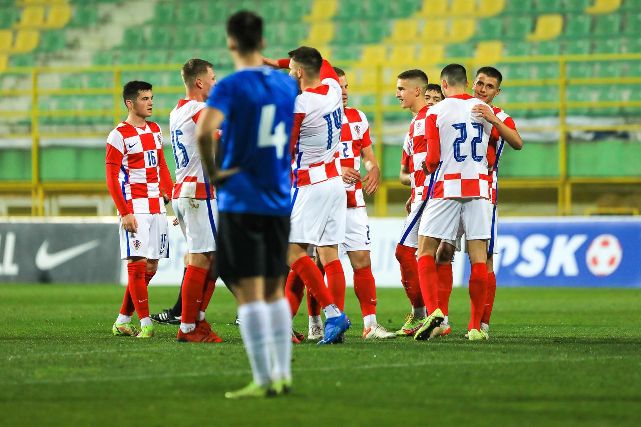 Susret mladih reprezentacija Hrvatske i Estonije u kvalifikacijama za Europsko prvesntvo