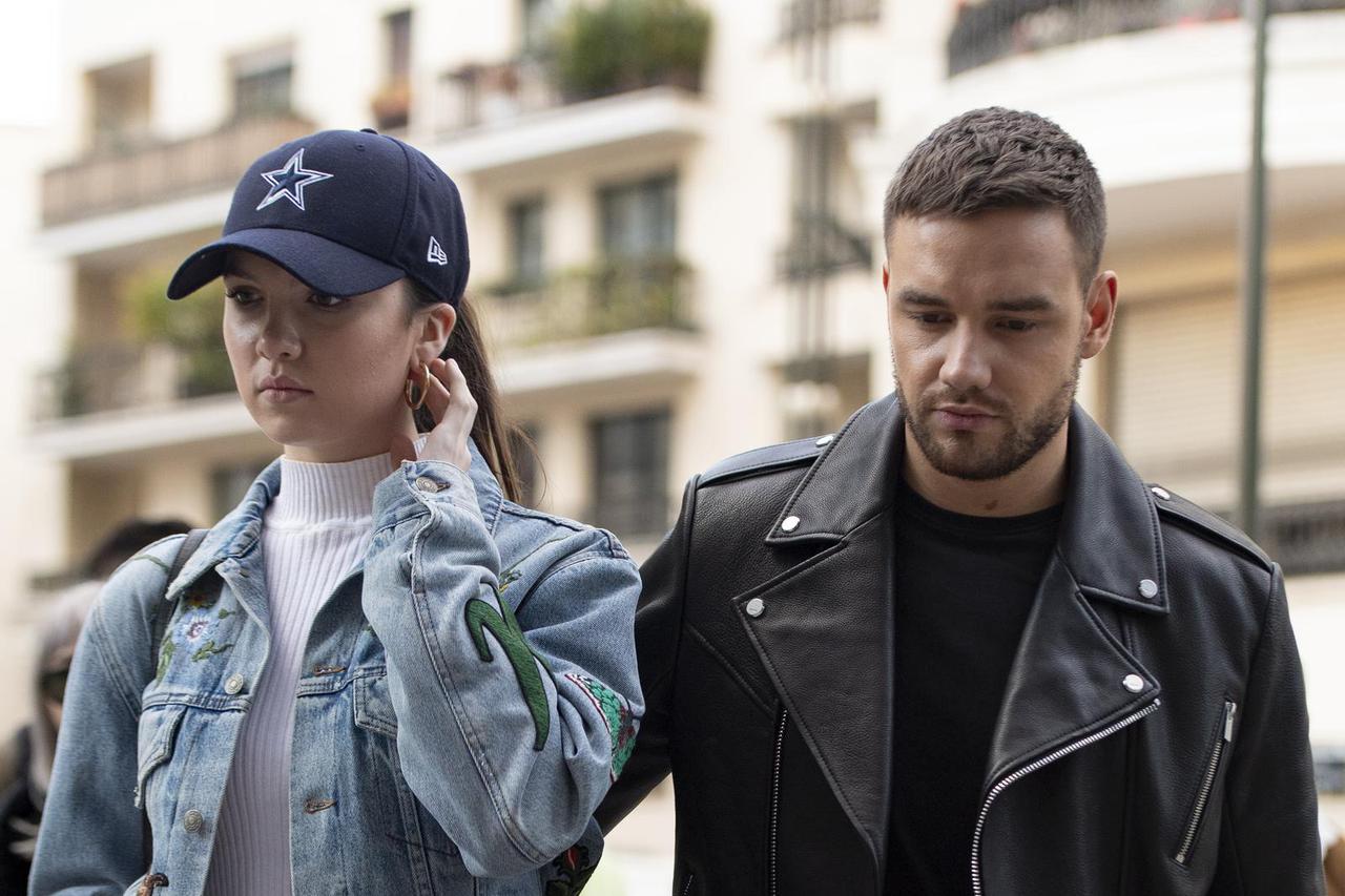 Exclusif - Liam Payne et sa compagne Maya Henry sont allés dans les studios de l'émission Taratata, puis se sont rendus chez Webedia et chez NRJ à Paris