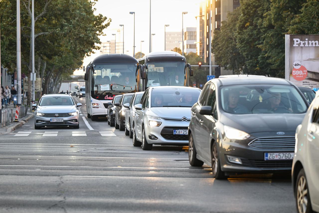 Zagreb: Prometne gužve zbog štrajka ZET-a
