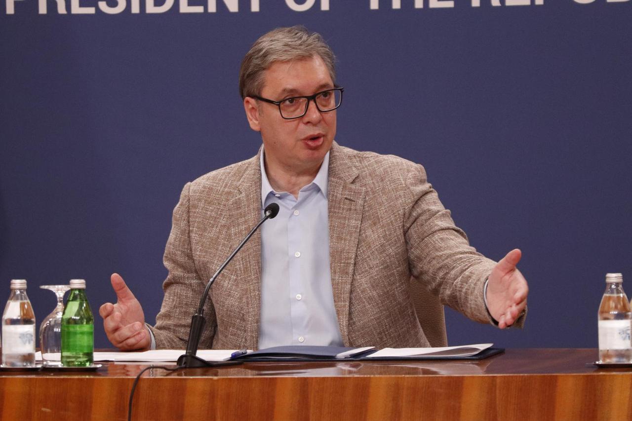 Beograd: Aleksandar Vučić obratio se javnosti povodom aktualne političke situacije u Srbiji