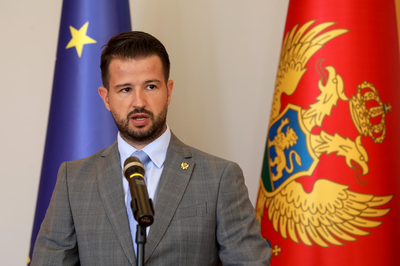 Zagreb: Zajednička konferencija za medije predsjednika Crne Gore Jakova Milatovića i Zorana Milanovića