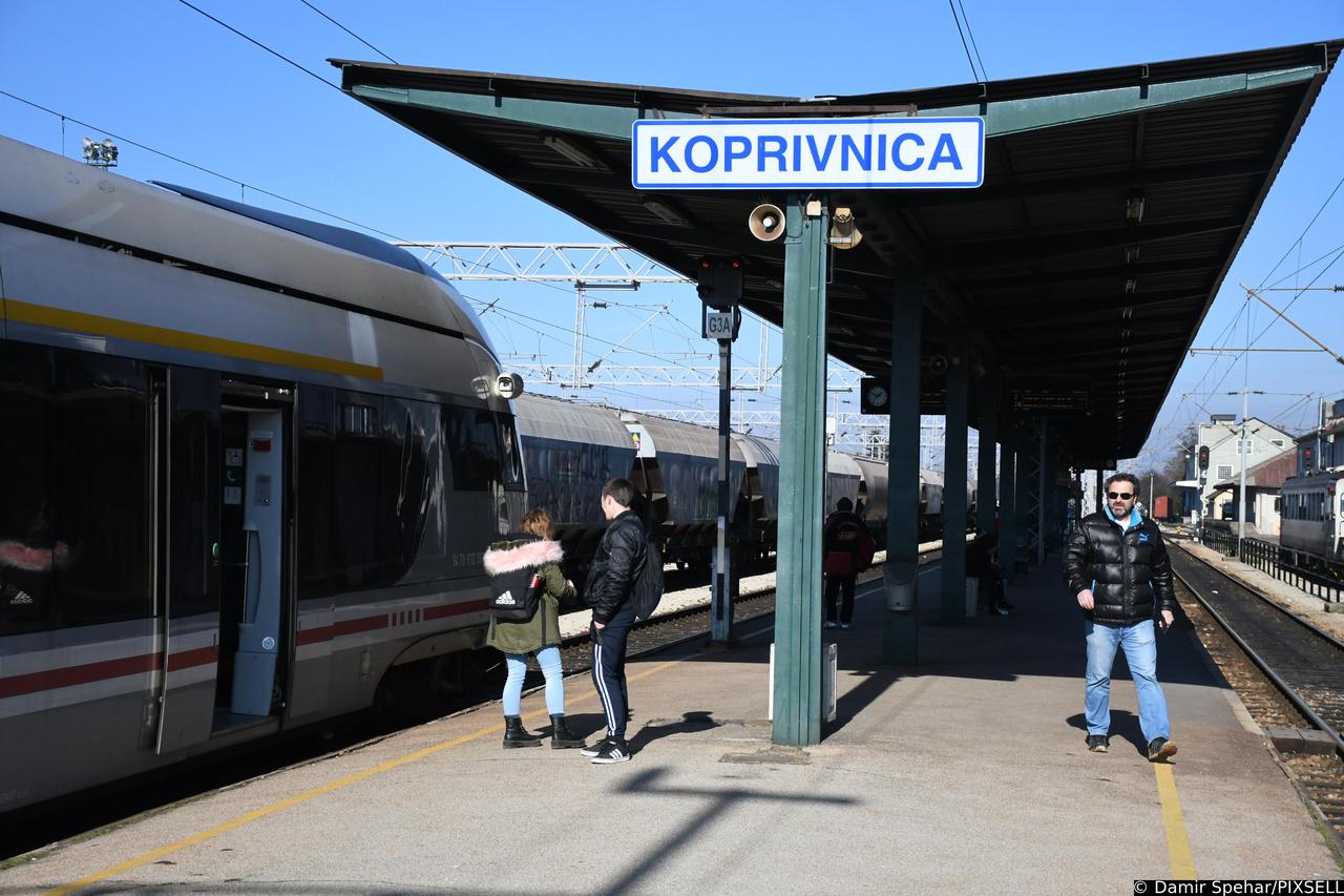 Željeznički kolodvor u Koprivnici