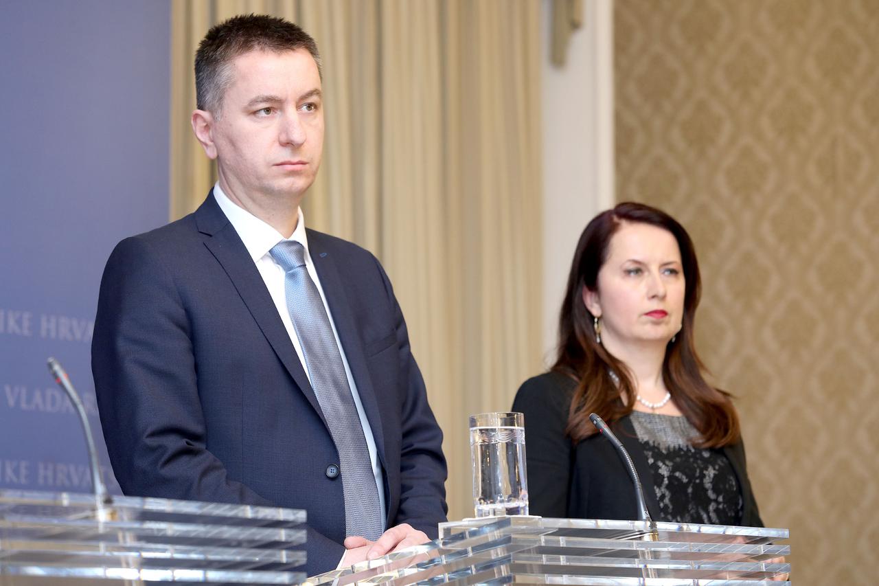 Zagreb: Ante Ramljak i Alastair Beveridge dali izjave za medije o Agrokoru
