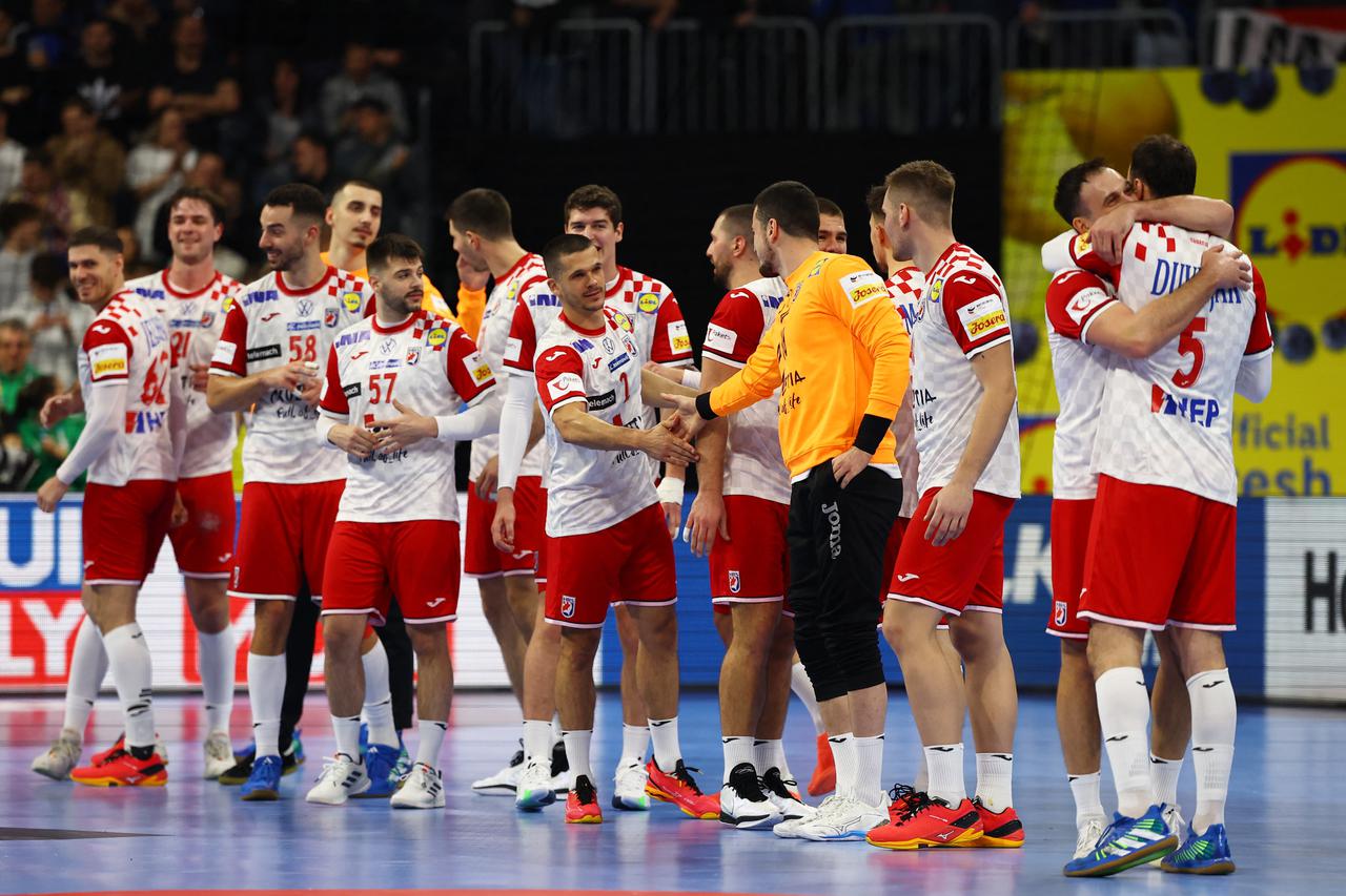 EHF 2024 Men's European Handball Championship - Preliminary Round - Group B - Spain v Croatia