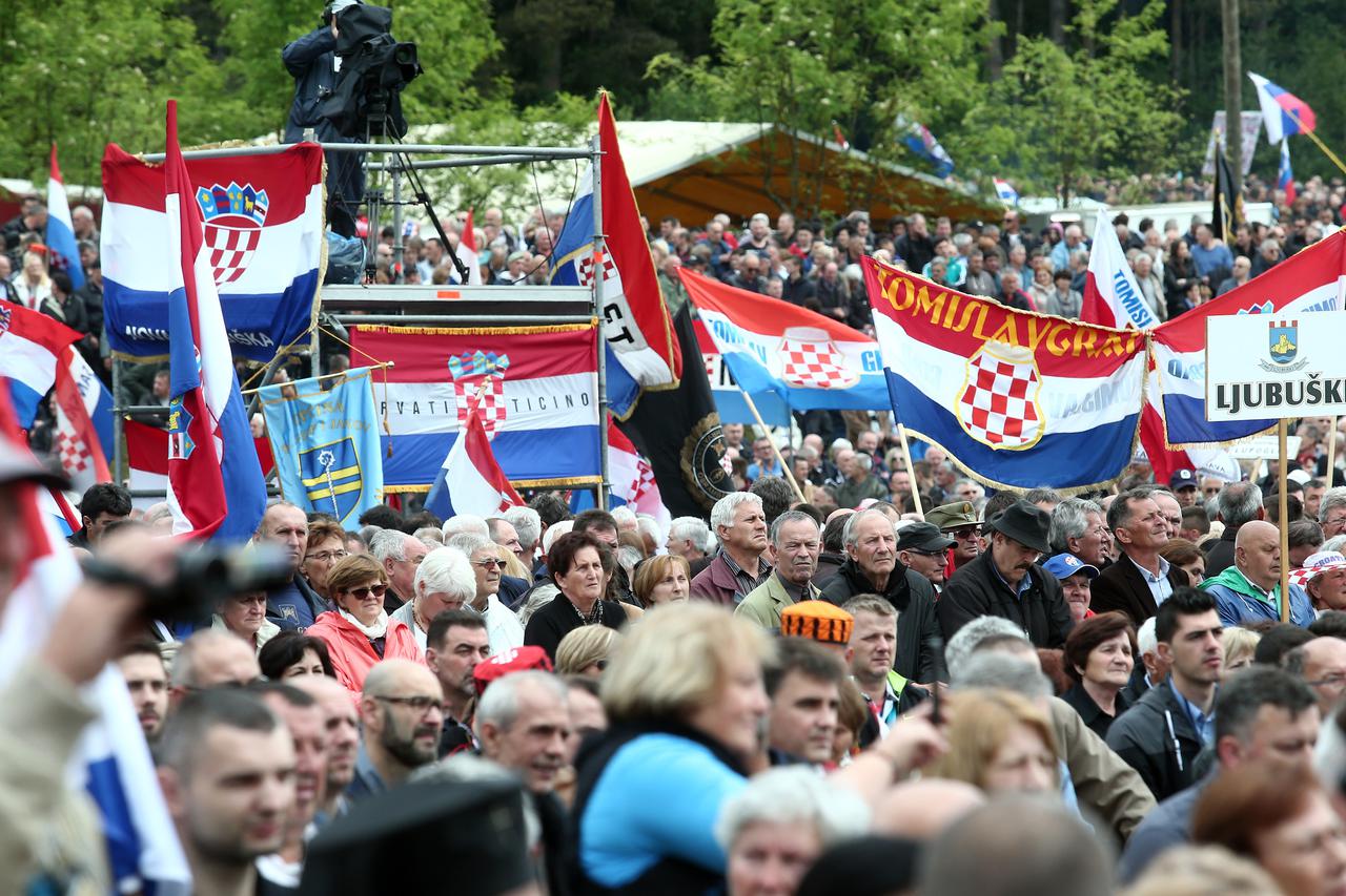 Lanjski komemorativni skup povodom 71. obljetnice Bleiburške tragedije
